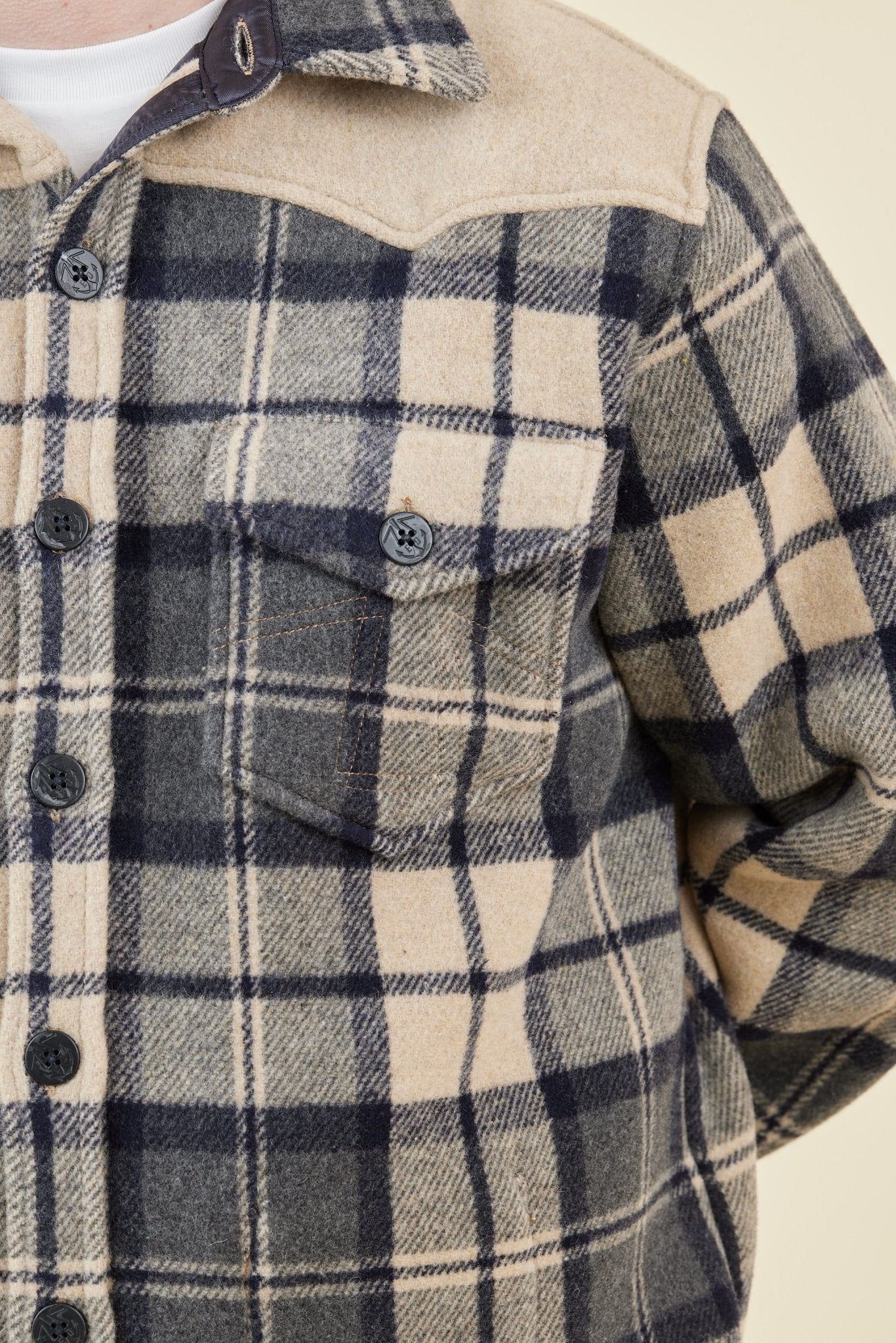 Eat Dust CPO Shirt - Off White