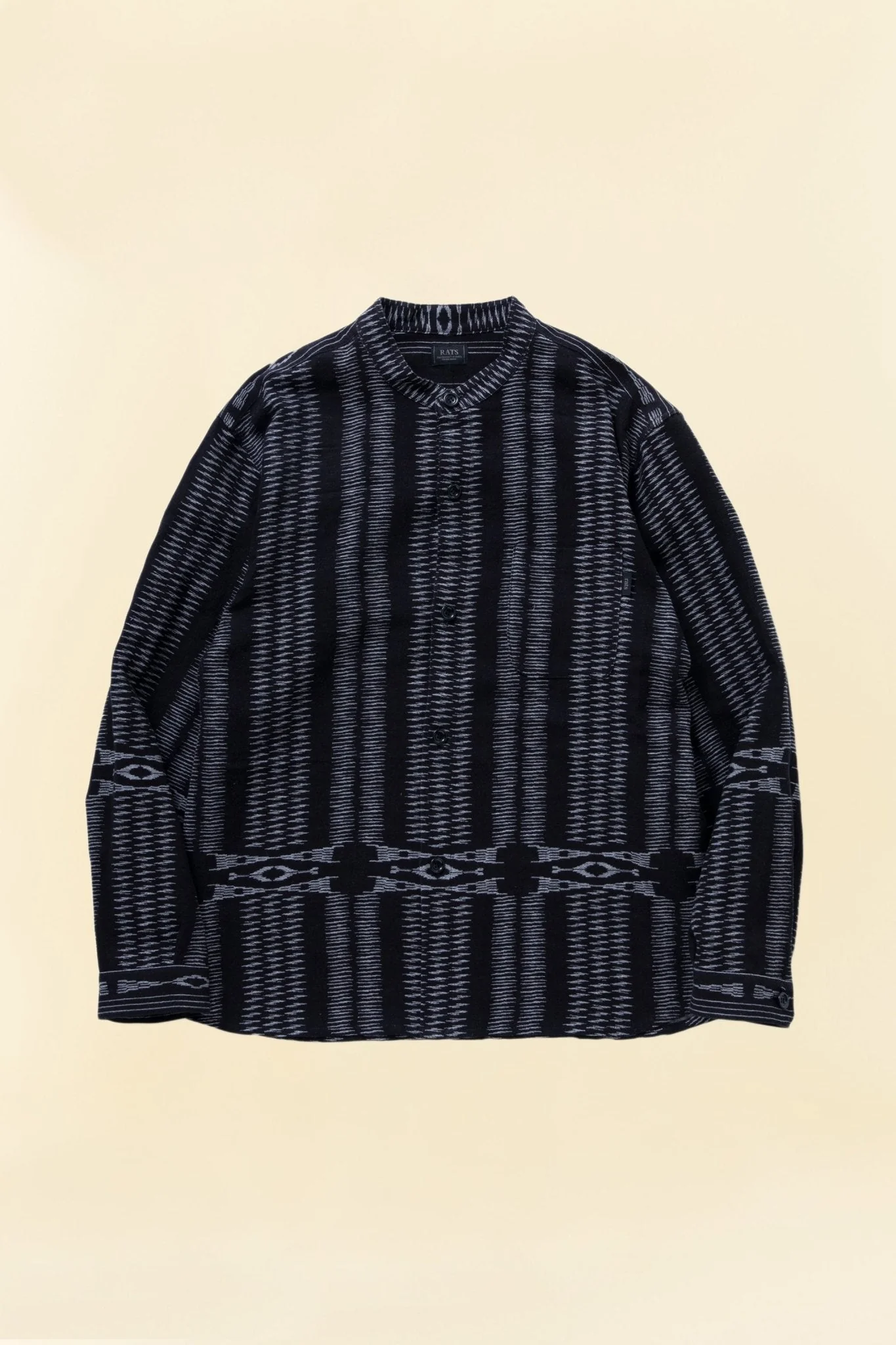 Rats Native Stand Collar Shirt