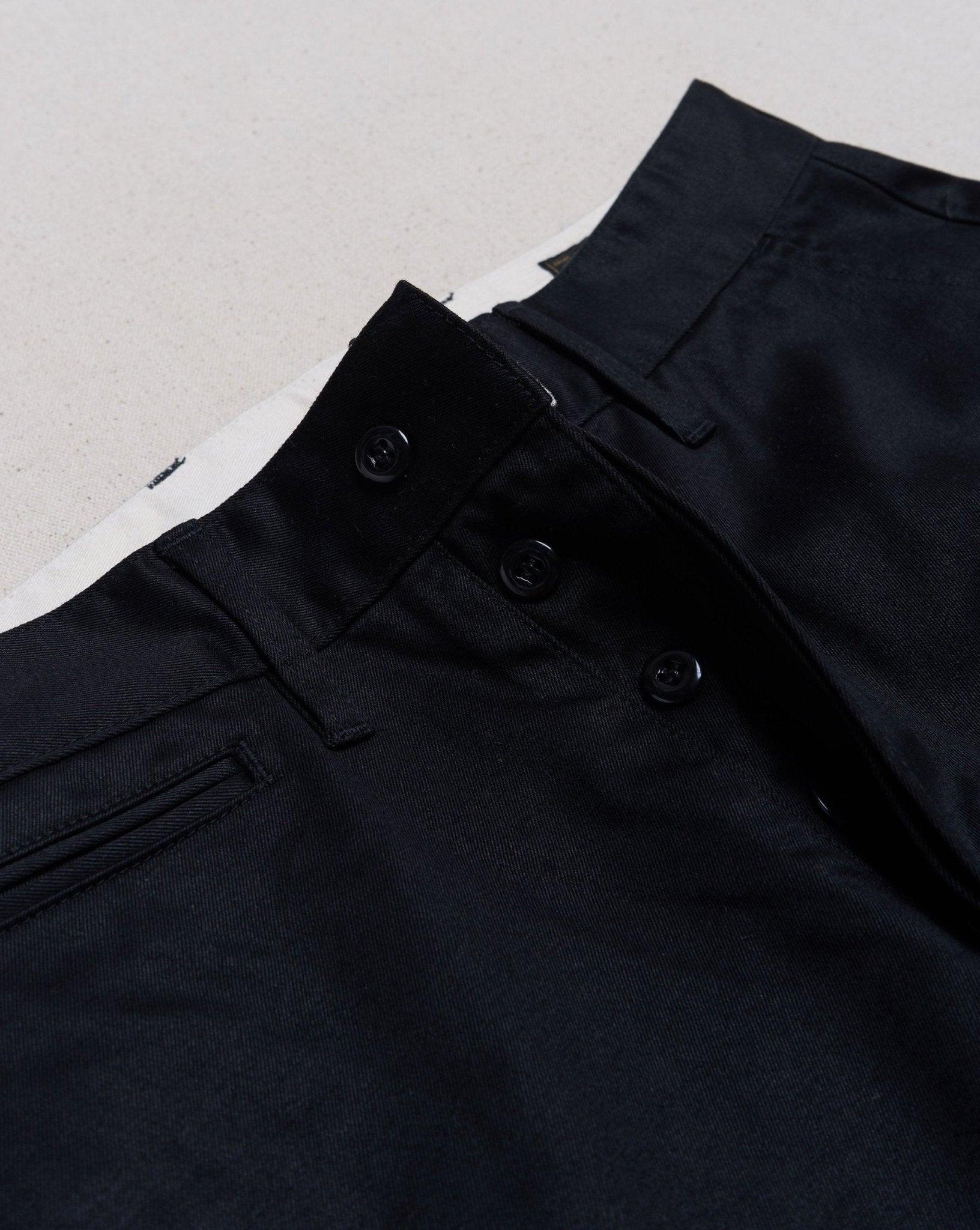 Trophy Clothing 40's Civilian Trousers - Black