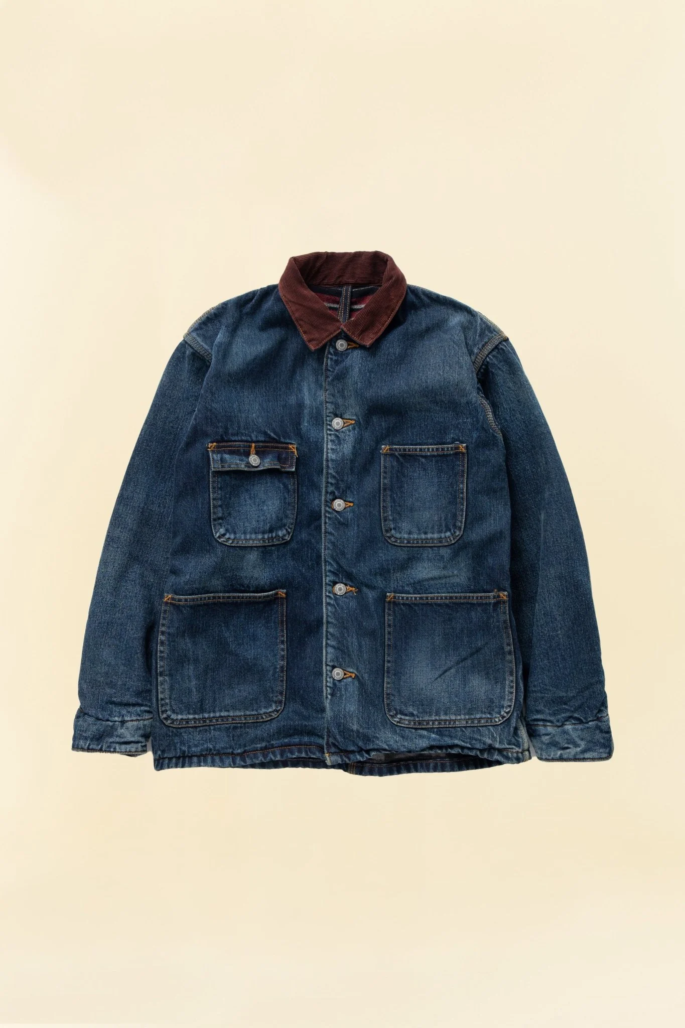 Rats Blanket Lined Denim Chore Coat - 13.5oz