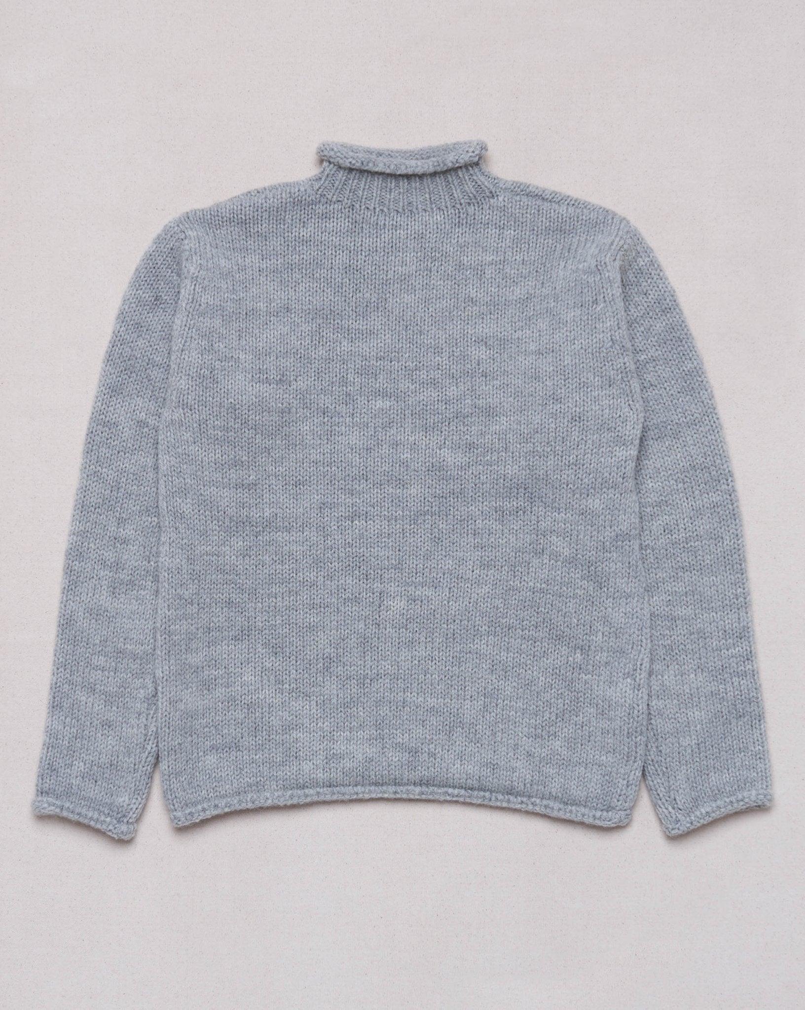 Fullcount Old Fisherman Wool Sweater - Heather Grey