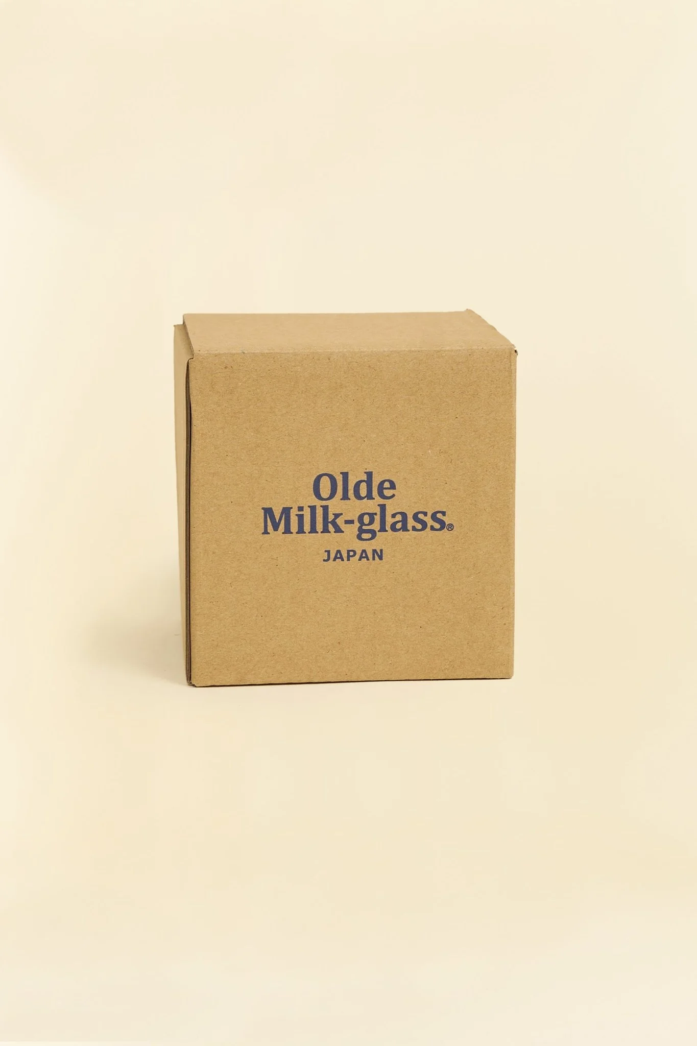 Godspeed Milk Glass 'Perseverance' Stacking Mug - Indigo