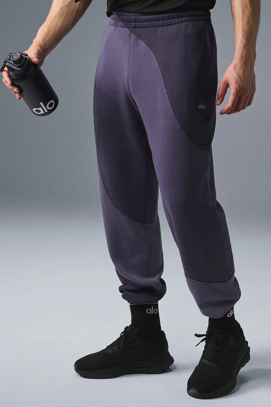 Make Waves Sweatpant - Italian Plum Tonal
