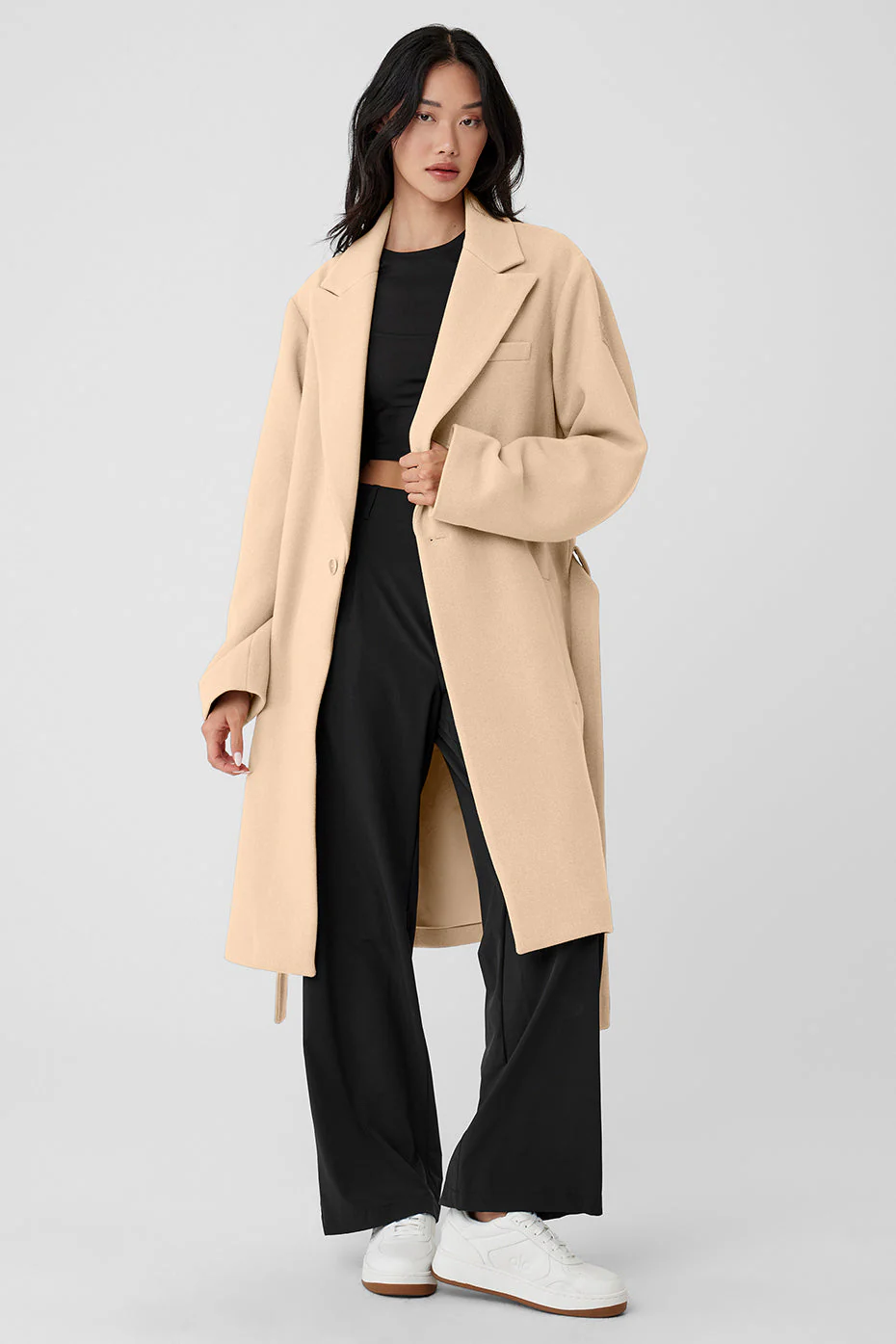 Wool Gameday Overcoat - Camel