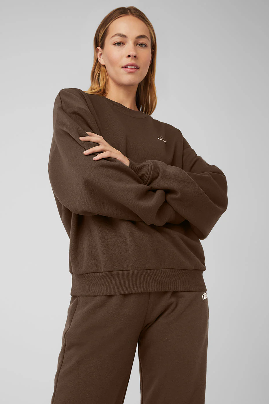 Accolade Crew Neck Pullover - Espresso