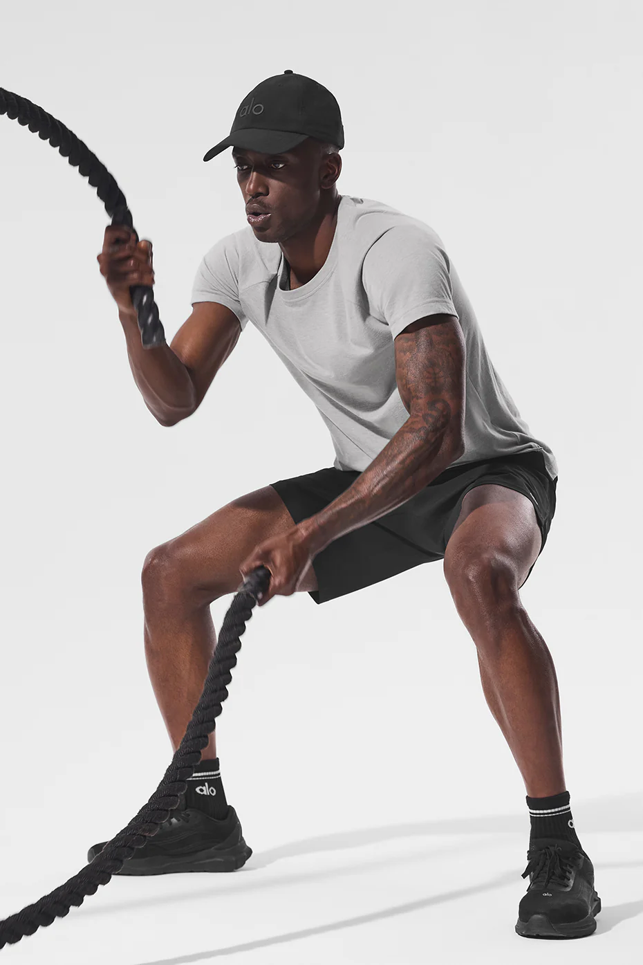 Triumph Raglan Tee - Athletic Heather Grey