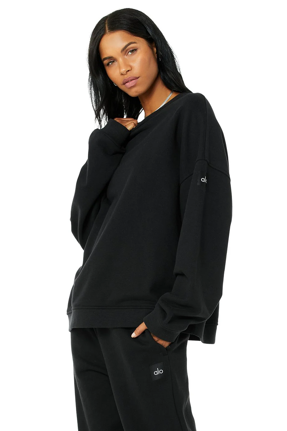 Renown Heavy Weight Crew Neck Pullover - Black