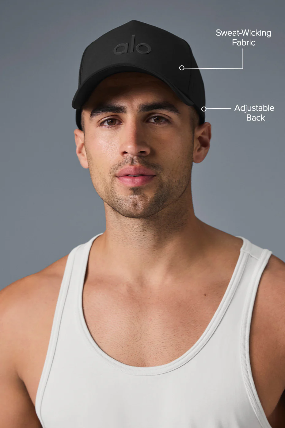 Performance District Trucker Hat - Black