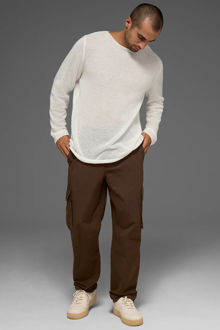 Cashmere Reform Long Sleeve - Ivory