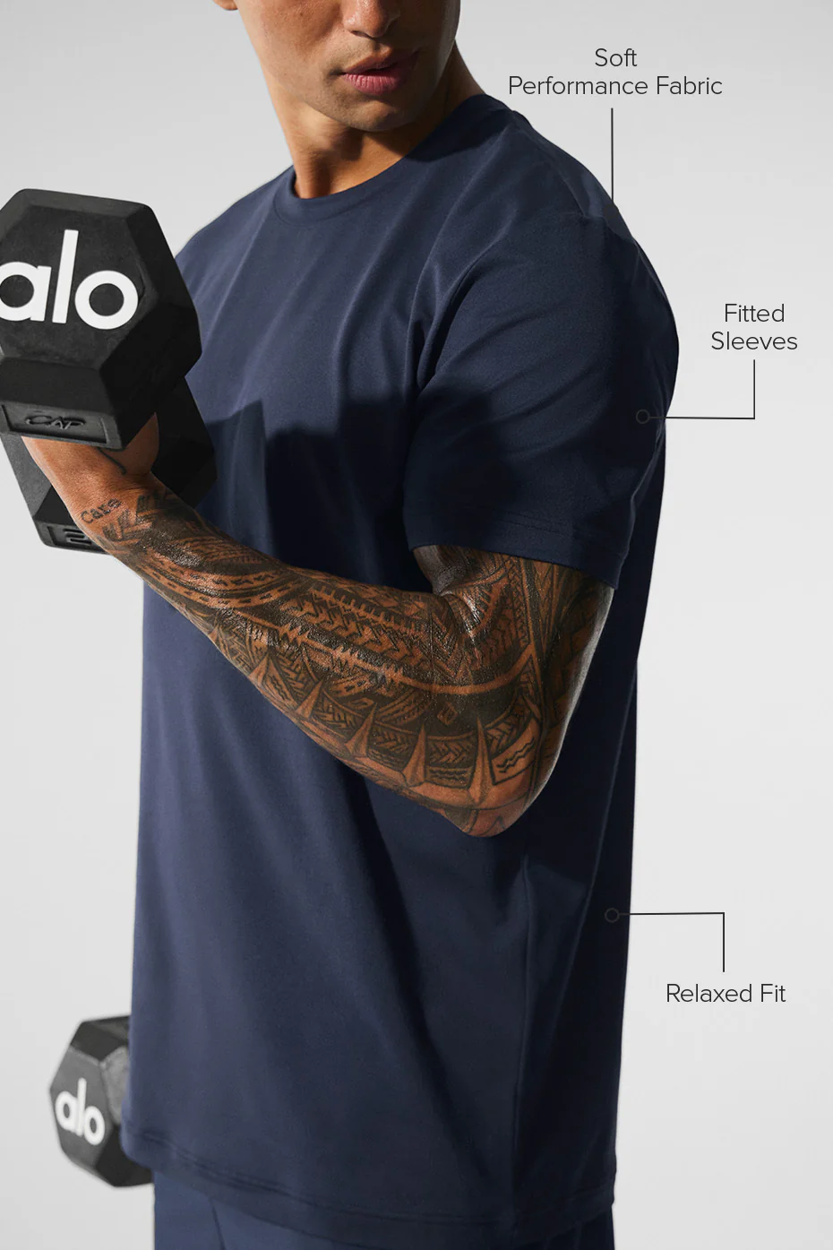 Conquer Reform Crewneck Short Sleeve - Navy