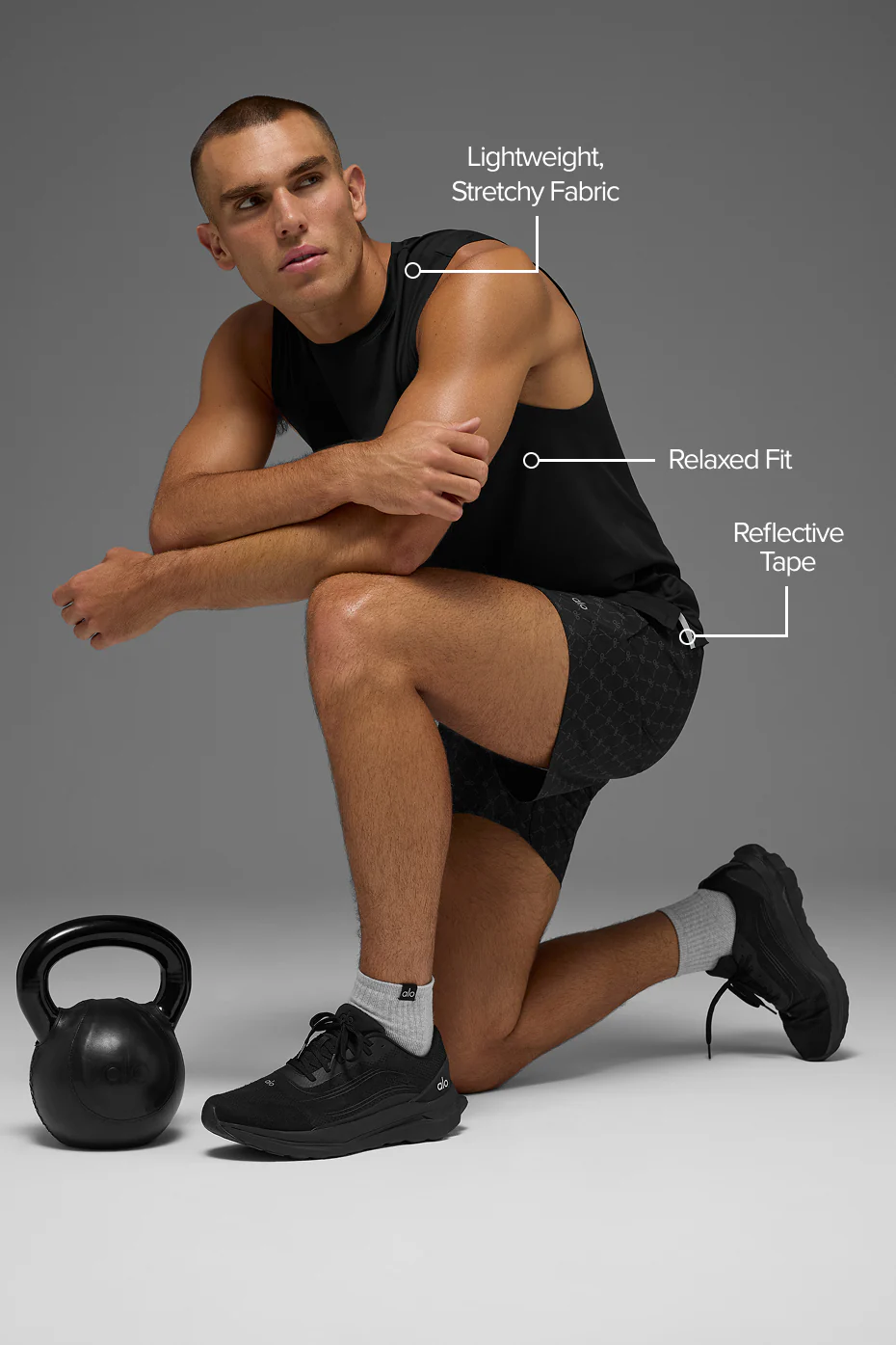 Idol Muscle Tank - Black