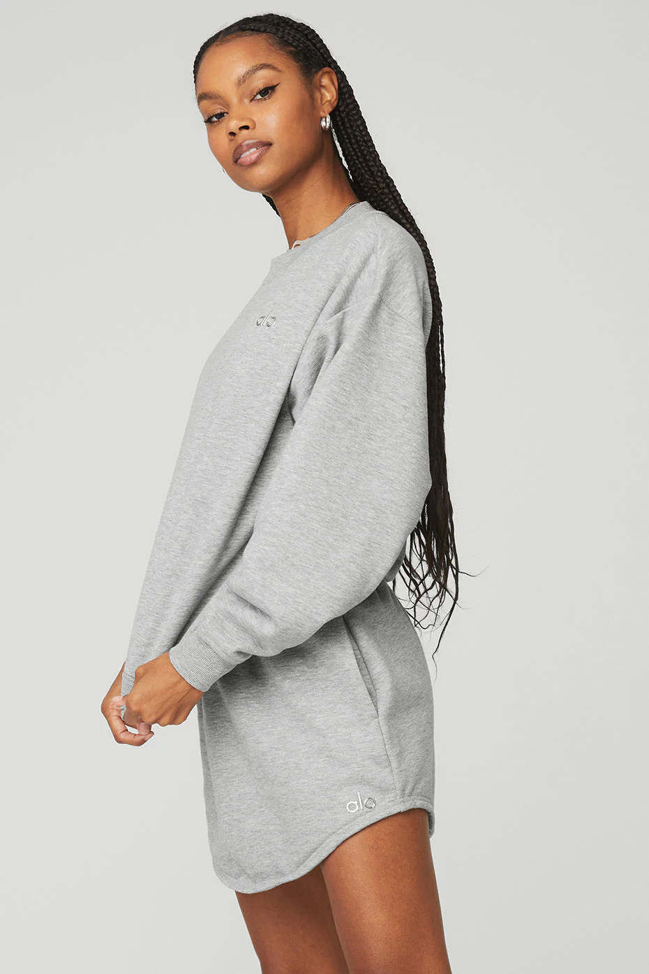 Accolade Crew Neck Pullover - Athletic Heather Grey