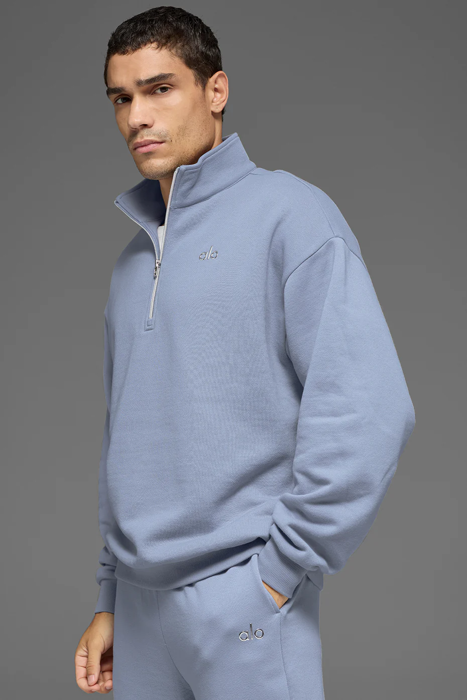 Accolade 1/4 Zip Pullover - Winter Frost
