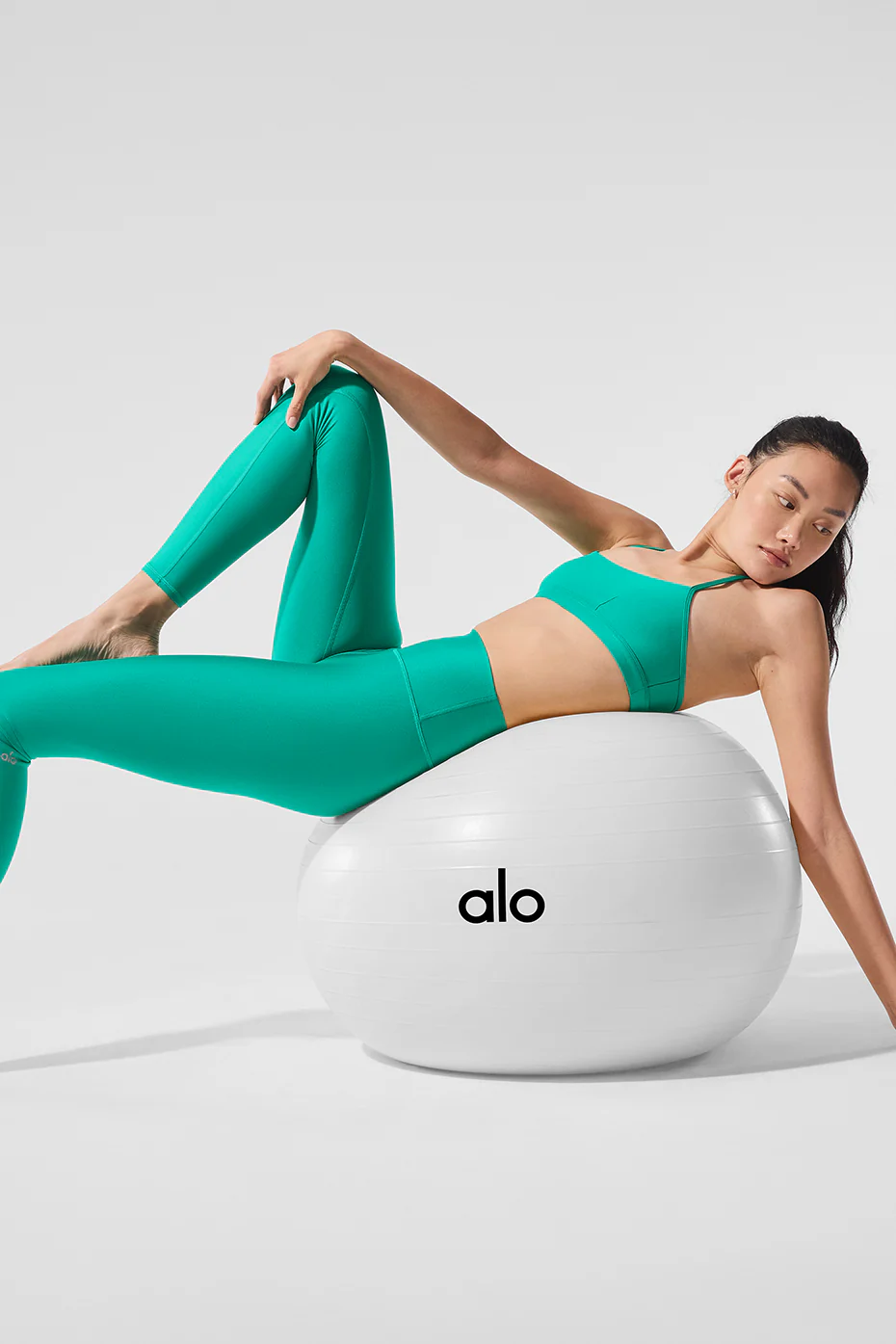 High-Waist Airlift Legging - Spruce Green