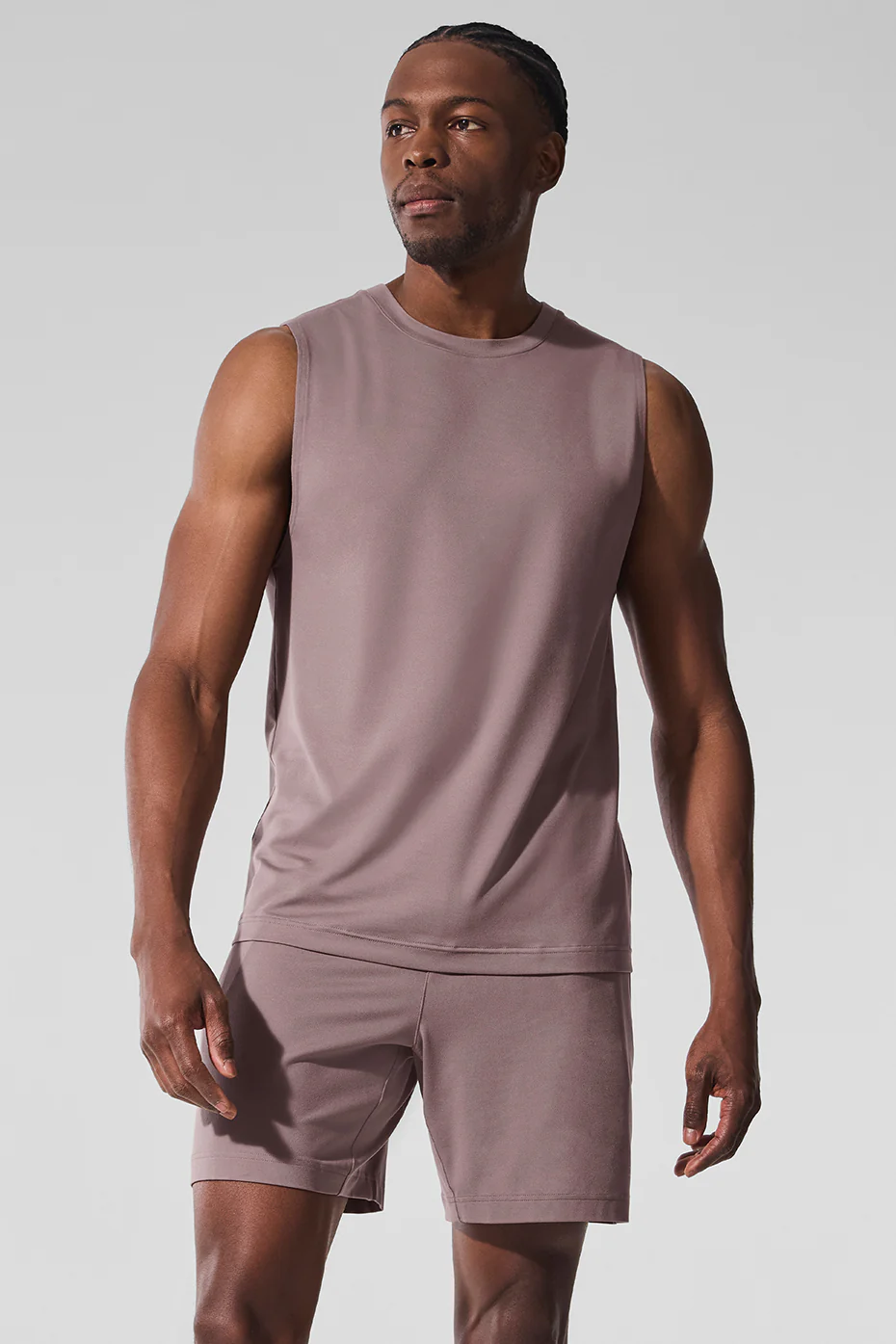 Conquer Muscle Tank - Mushroom