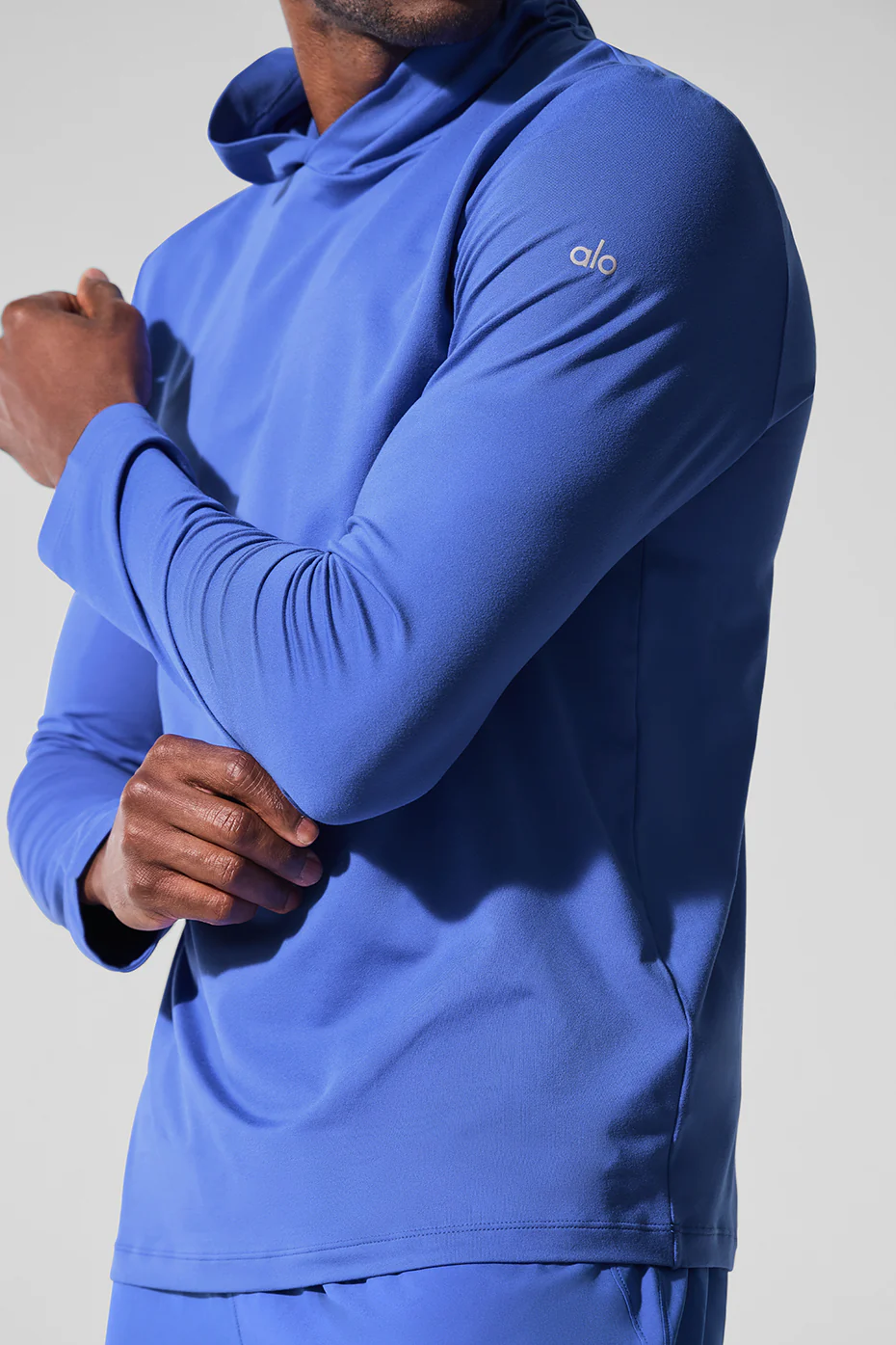 Conquer Reform Long Sleeve With Hood - Marathon Blue