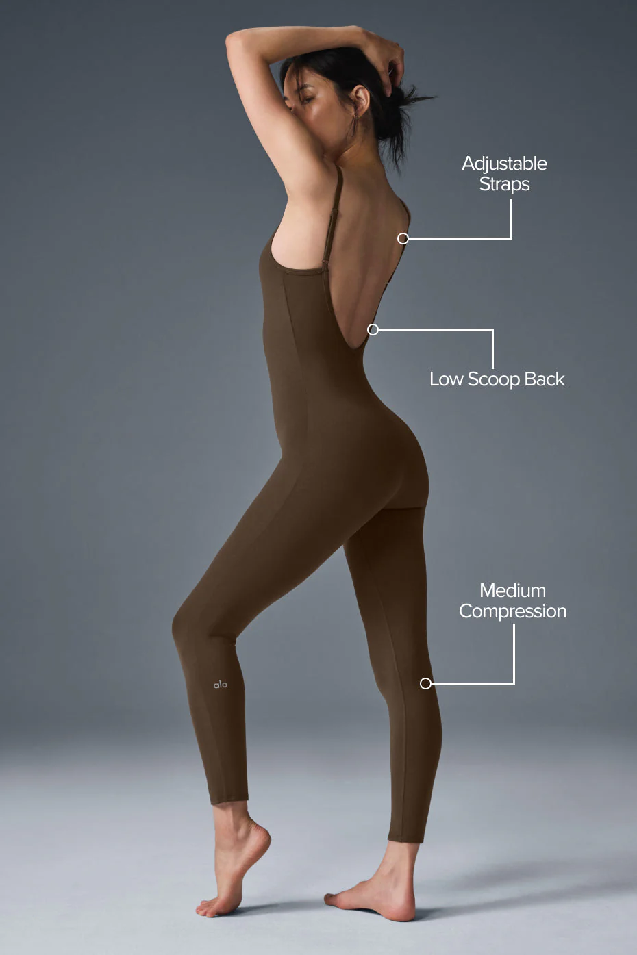 Airbrush One And Done Onesie - Espresso