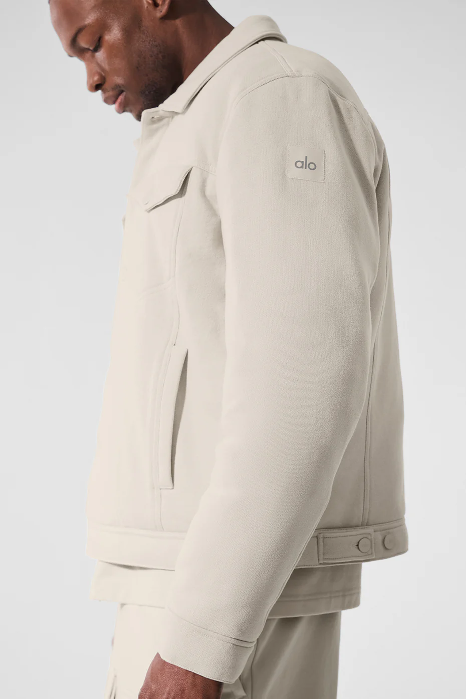 Ease Trucker Jacket - Bone