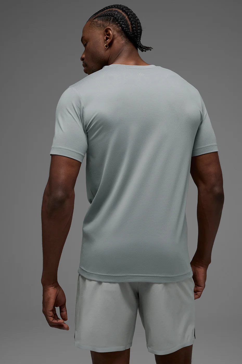 Conquer Reform Crewneck Short Sleeve - Lunar Grey