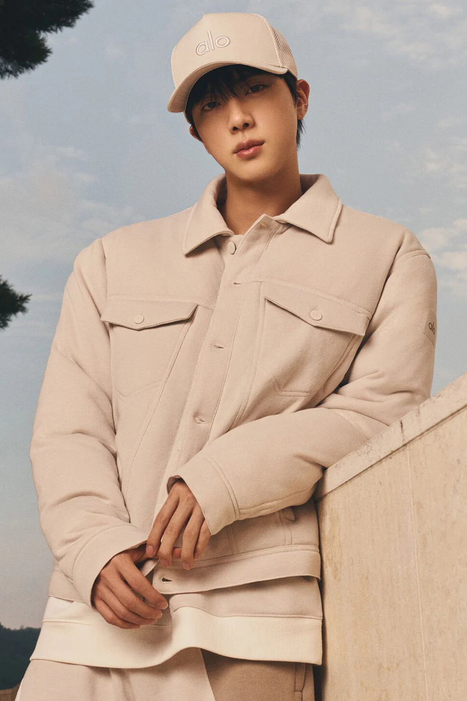 Ease Trucker Jacket - Bone