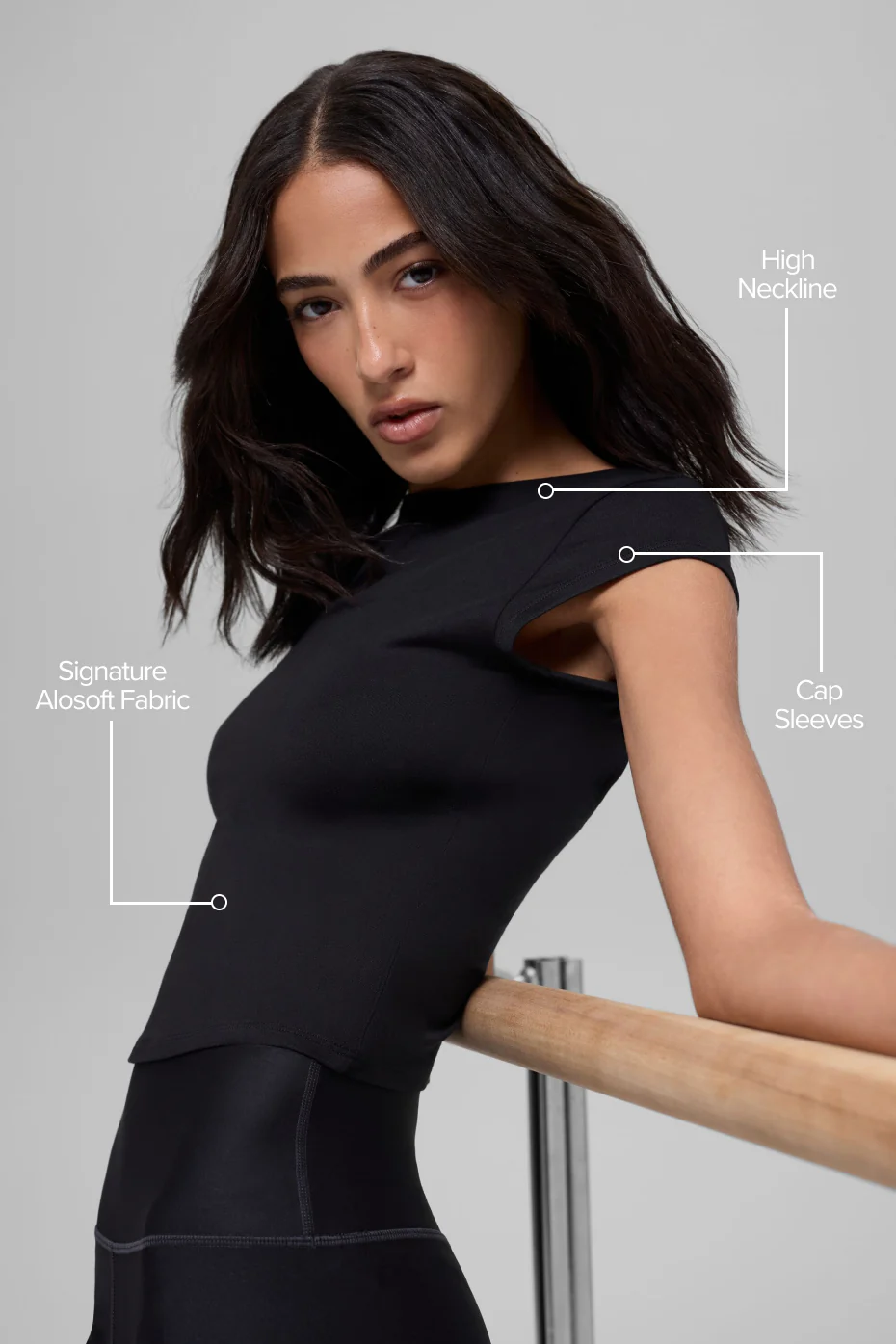 Alosoft Back For More Tee - Black