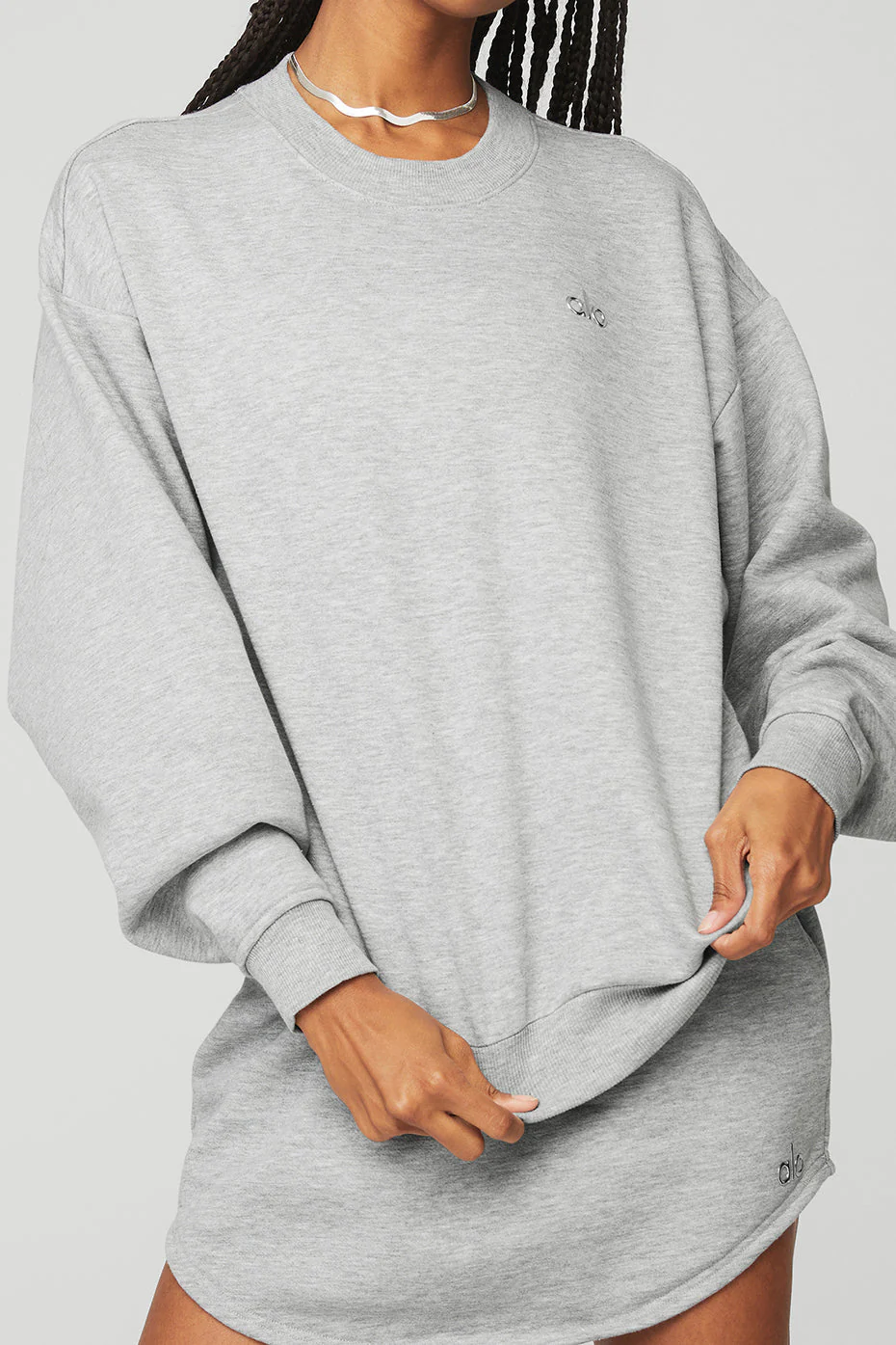 Accolade Crew Neck Pullover - Athletic Heather Grey