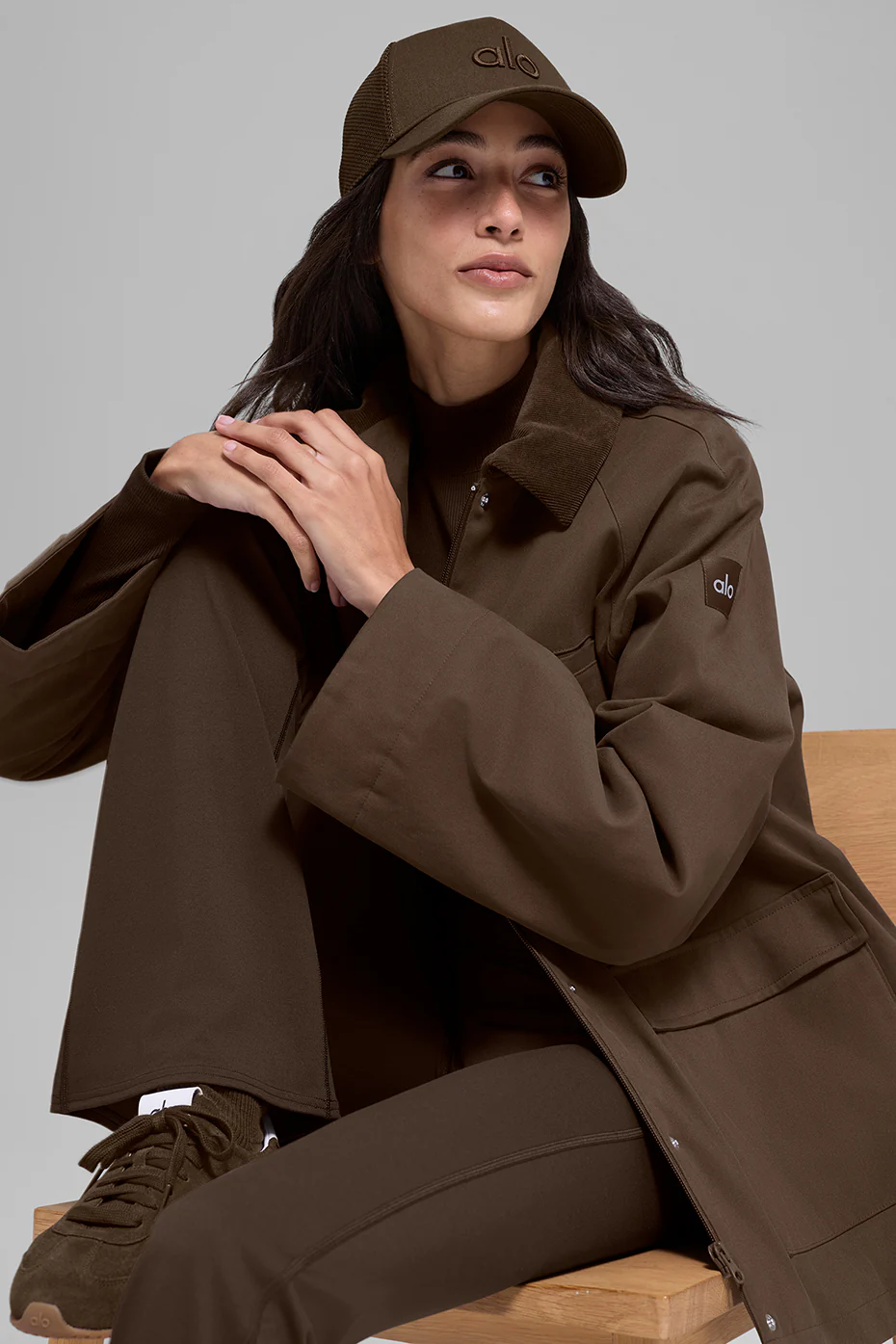 District Trucker Hat - Espresso