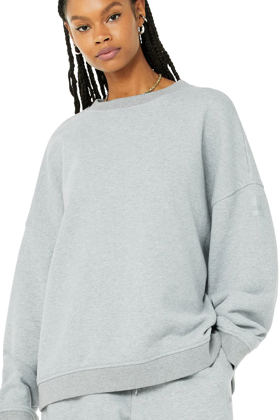 Renown Heavy Weight Crew Neck Pullover - Athletic Heather Grey