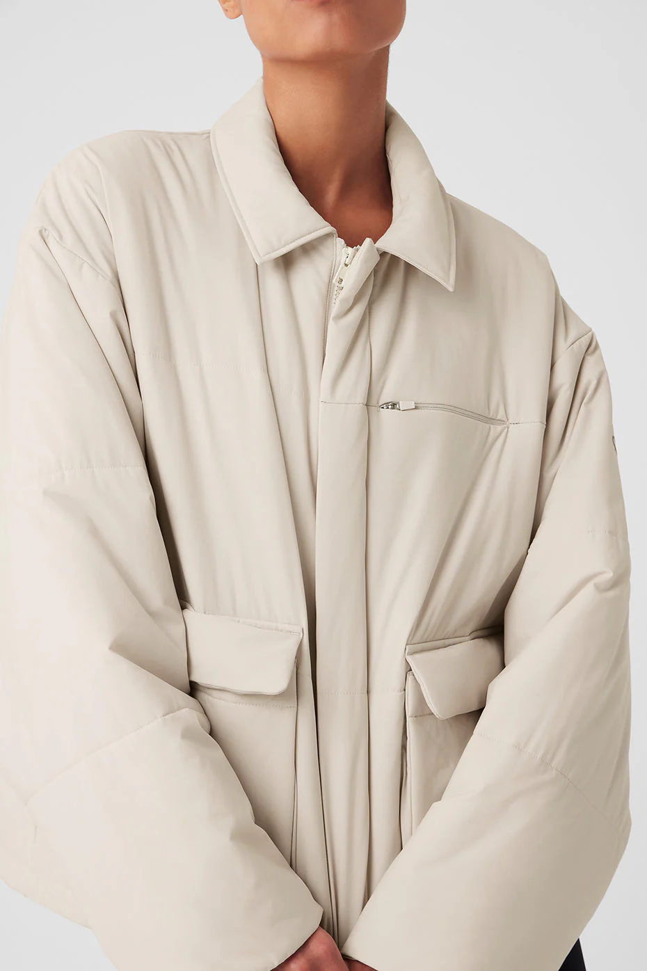Voyage Utility Cargo Jacket - Bone
