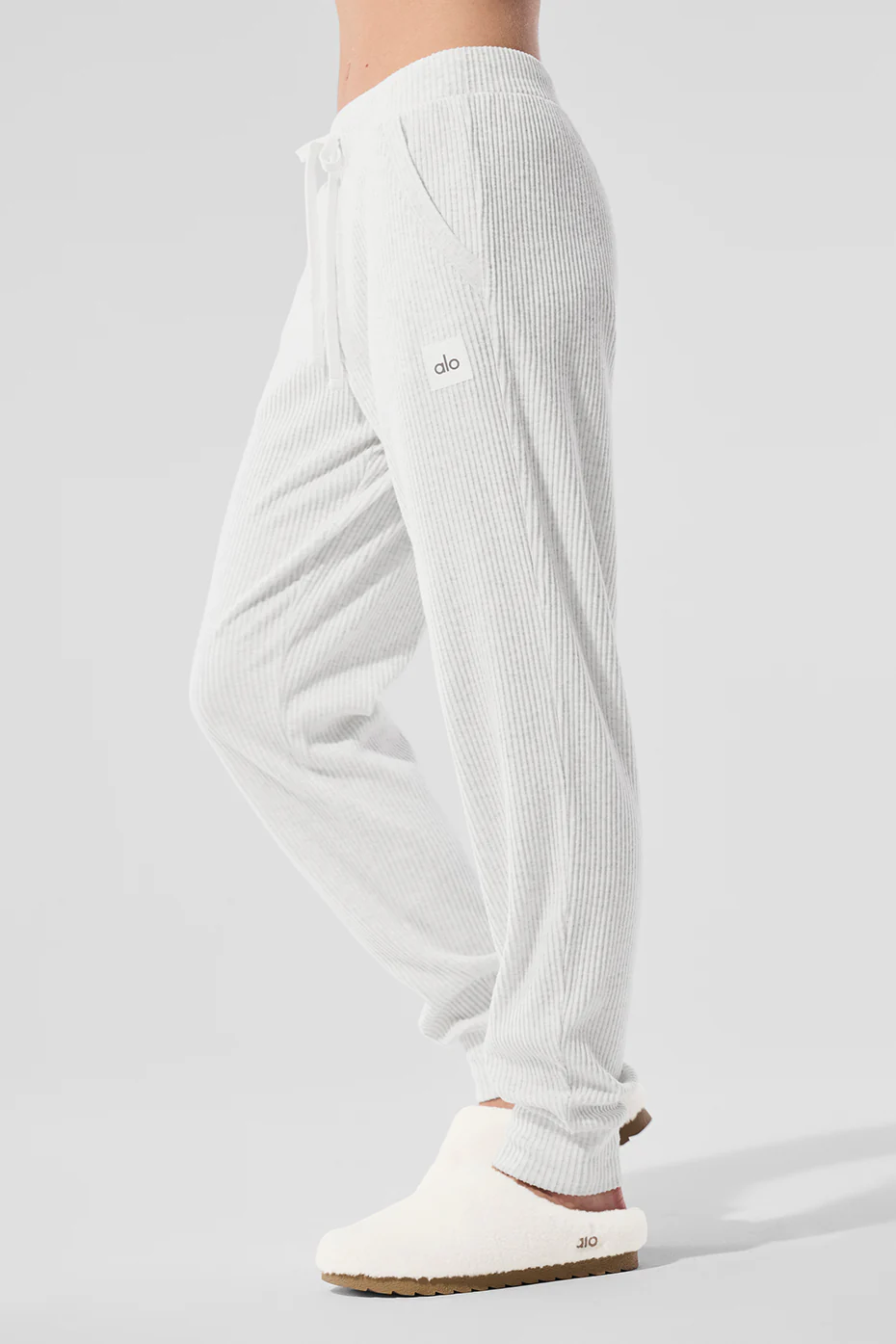 Muse Sweatpant - White Heather