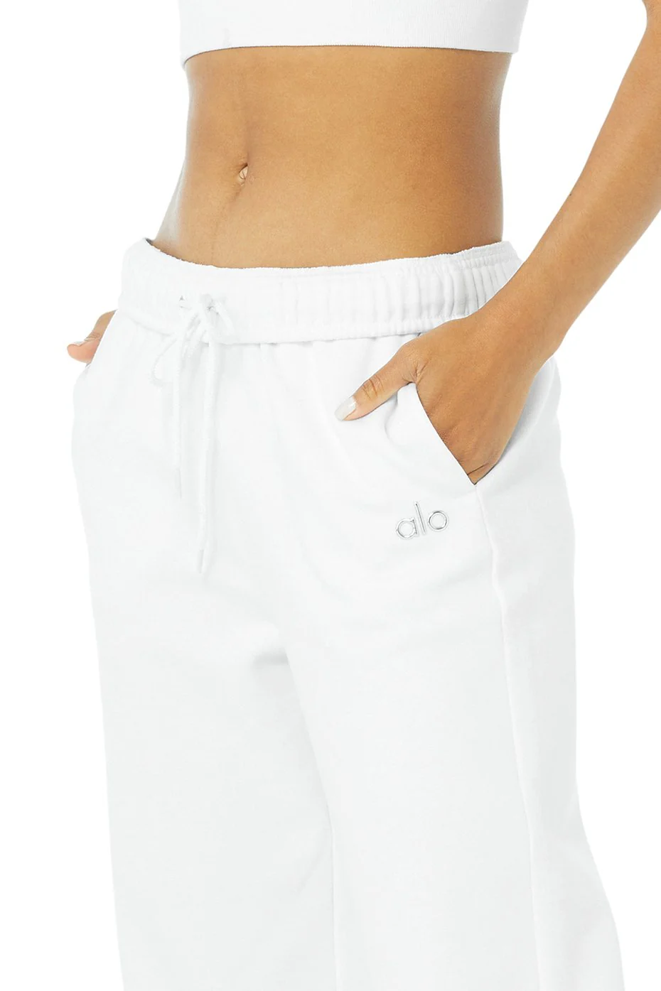 Accolade Sweatpant - White