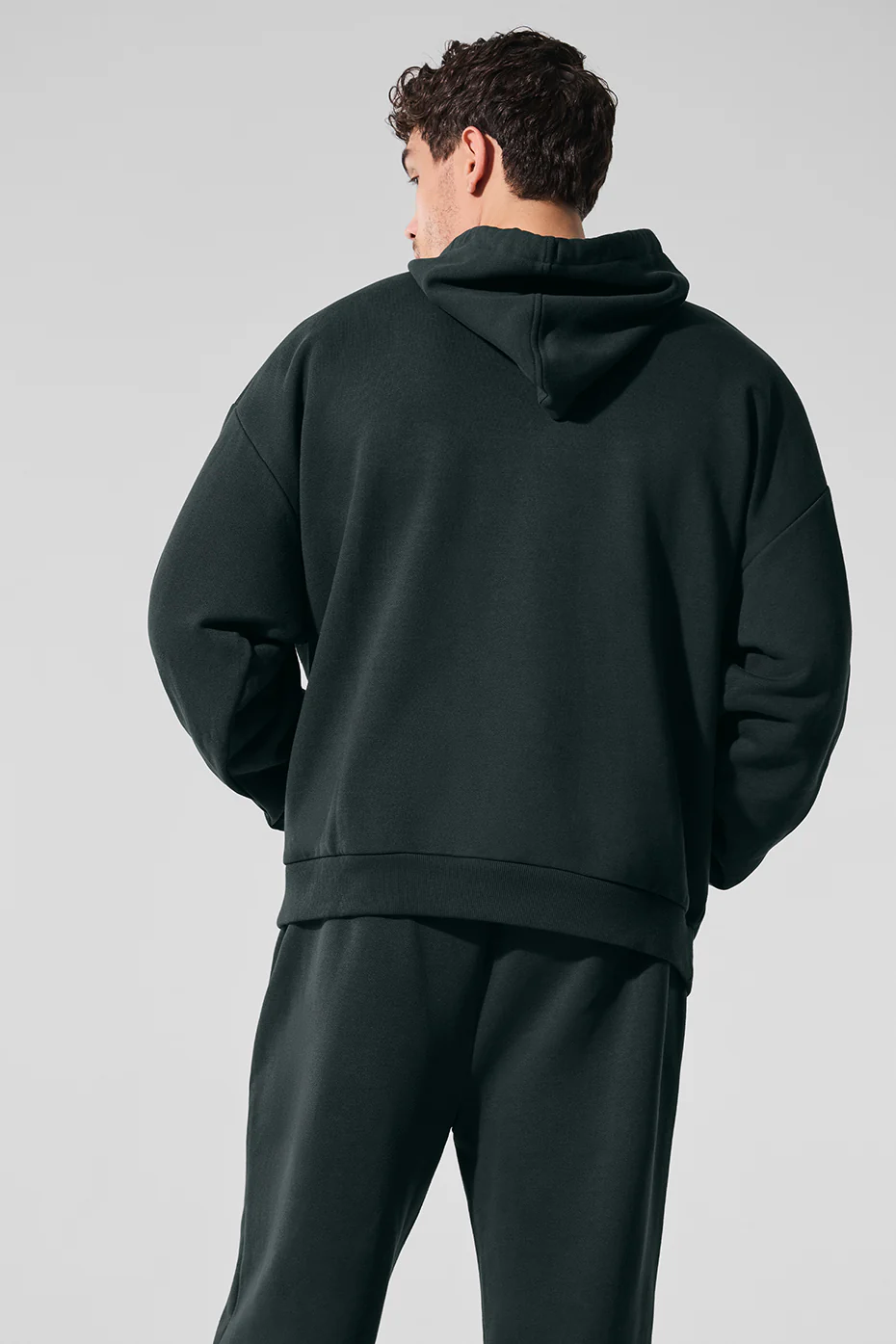 Accolade Hoodie - Charcoal Green