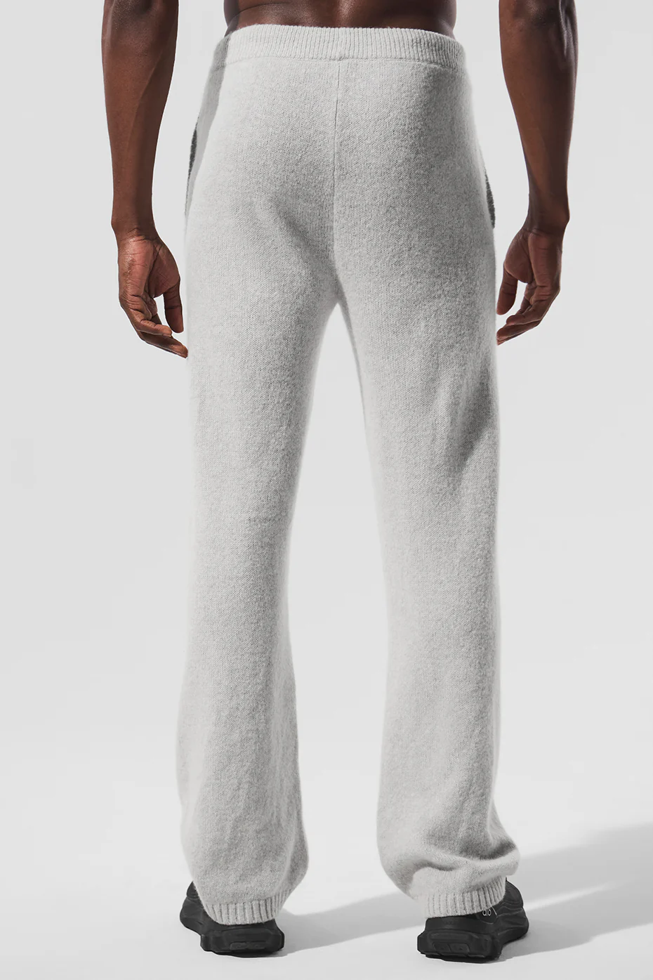 Wool Cashmere New Class Sweatpant - Pearl Grey Heather