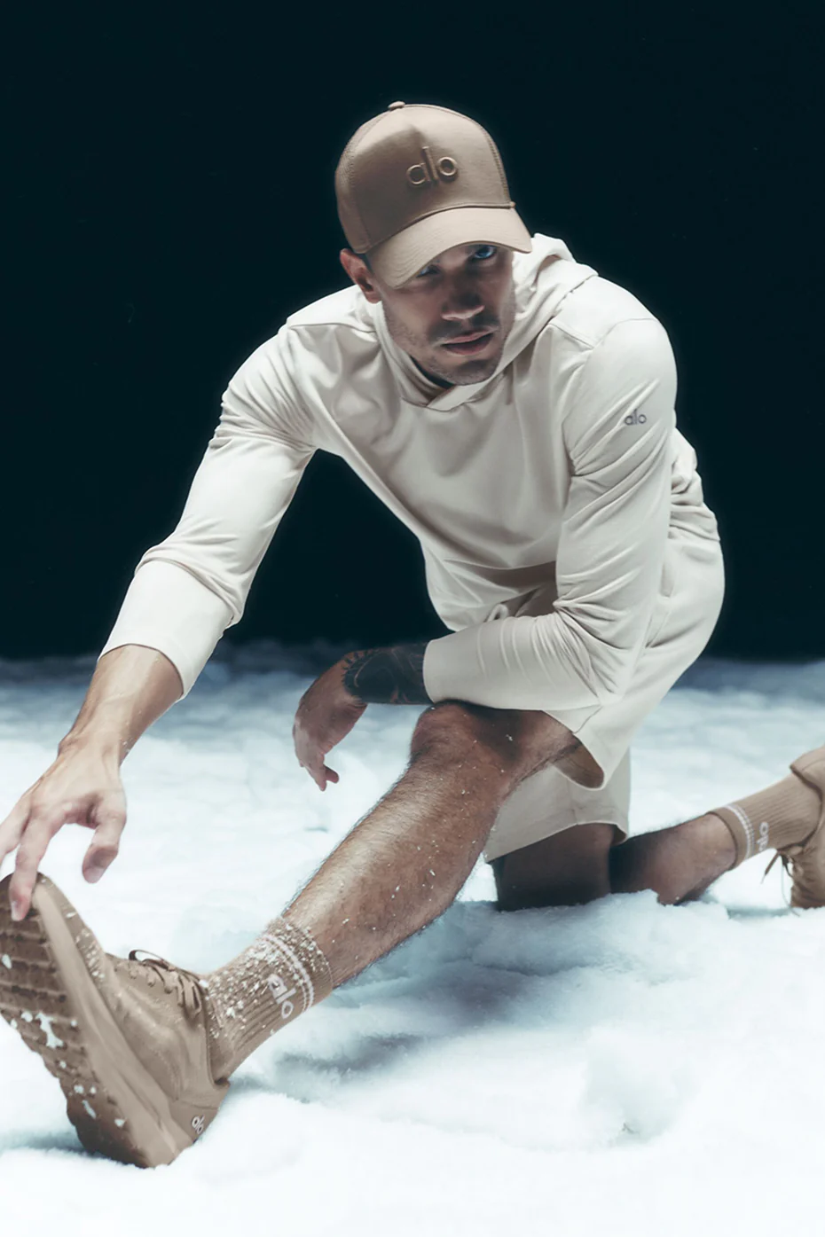 Conquer Reform Long Sleeve With Hood - Bone