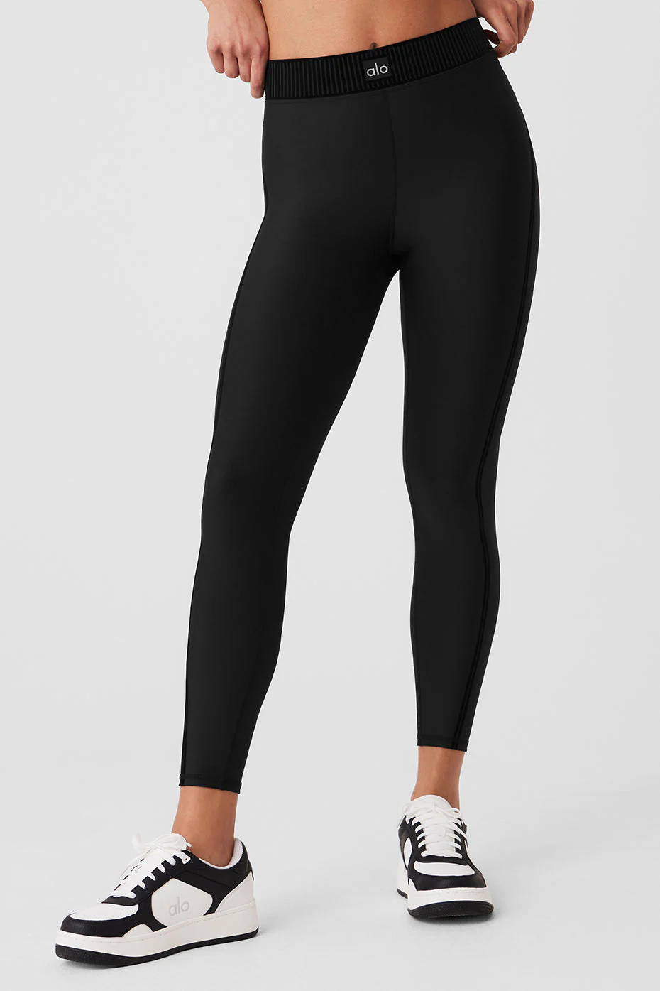 Airlift High-Waist 7/8 Line Up Legging - Black