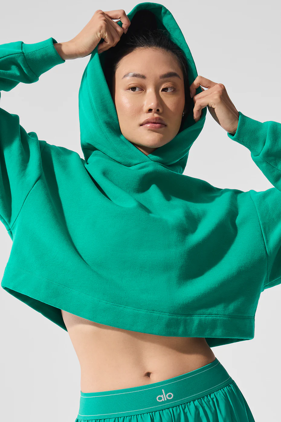 Bae Hoodie - Spruce Green