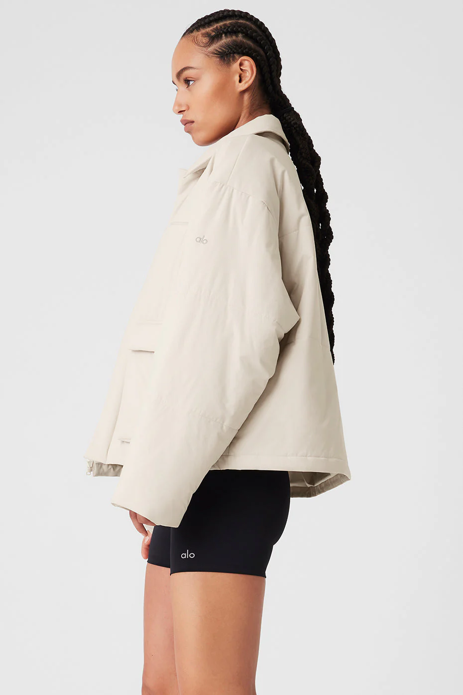 Voyage Utility Cargo Jacket - Bone
