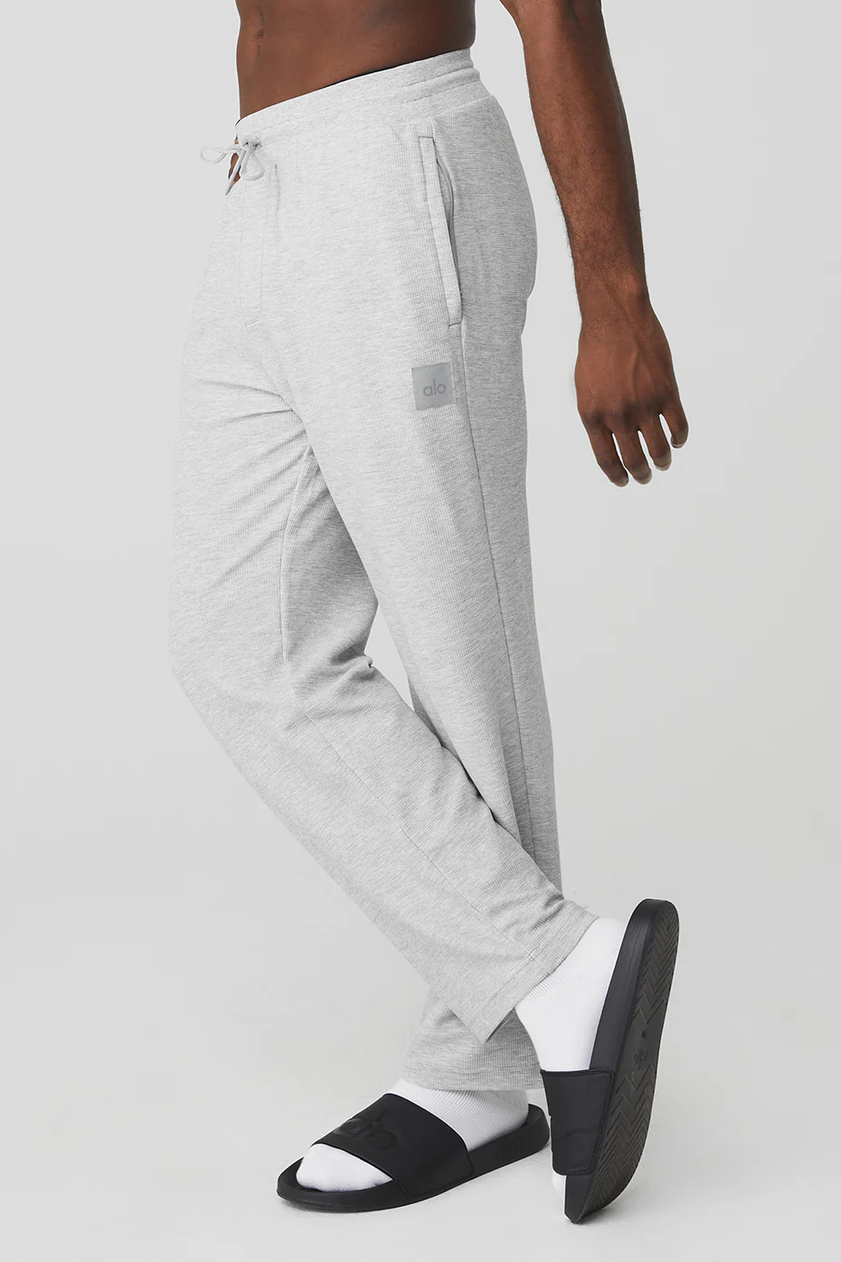 Micro Waffle Fast Break Sweatpant - Athletic Heather Grey
