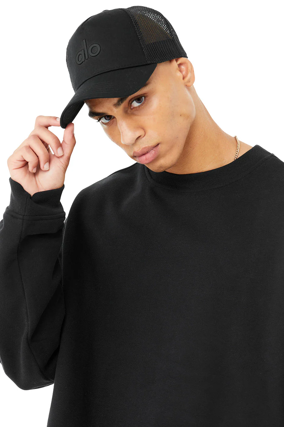 District Trucker Hat - Black