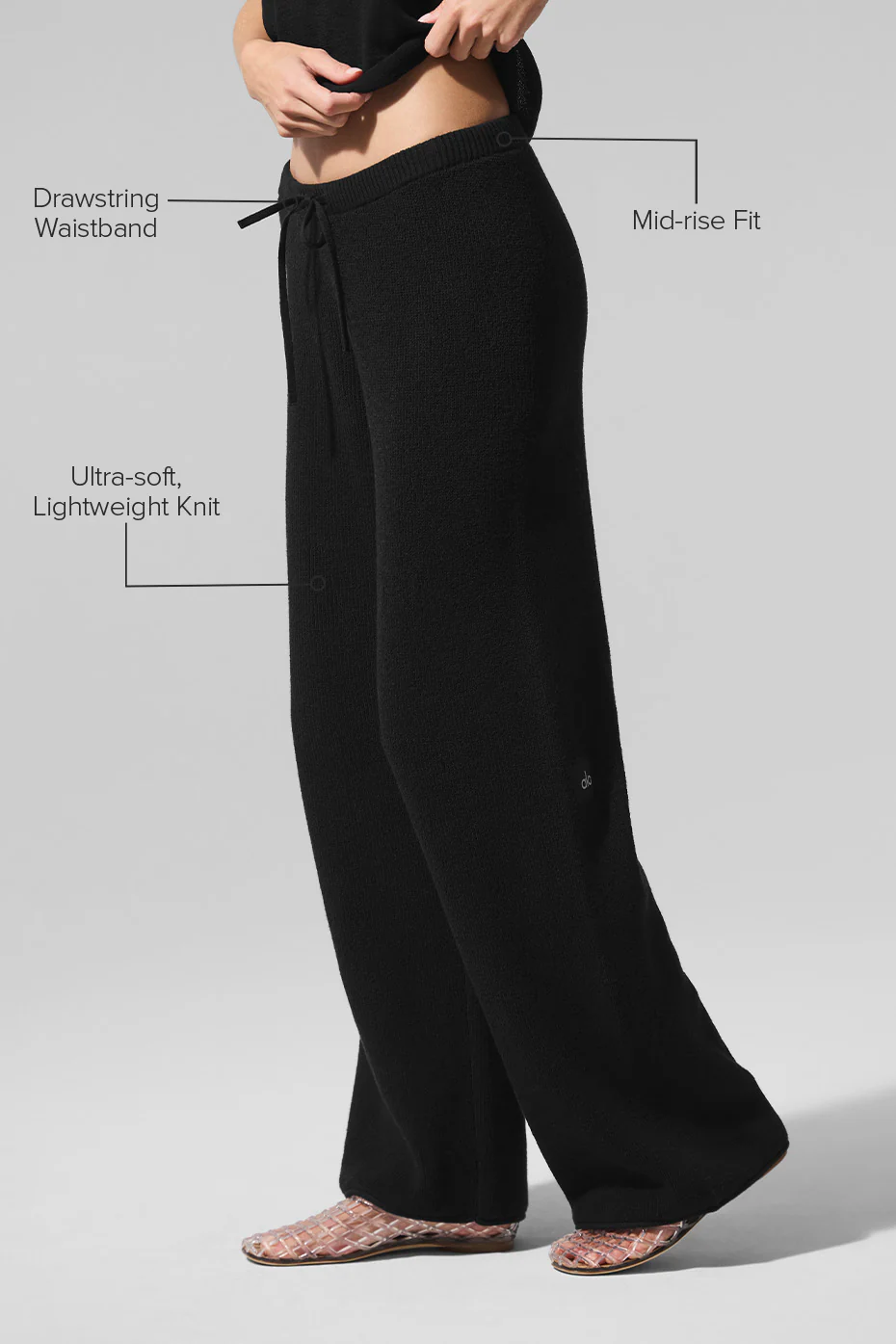 Supernatural Sweater Pant - Black