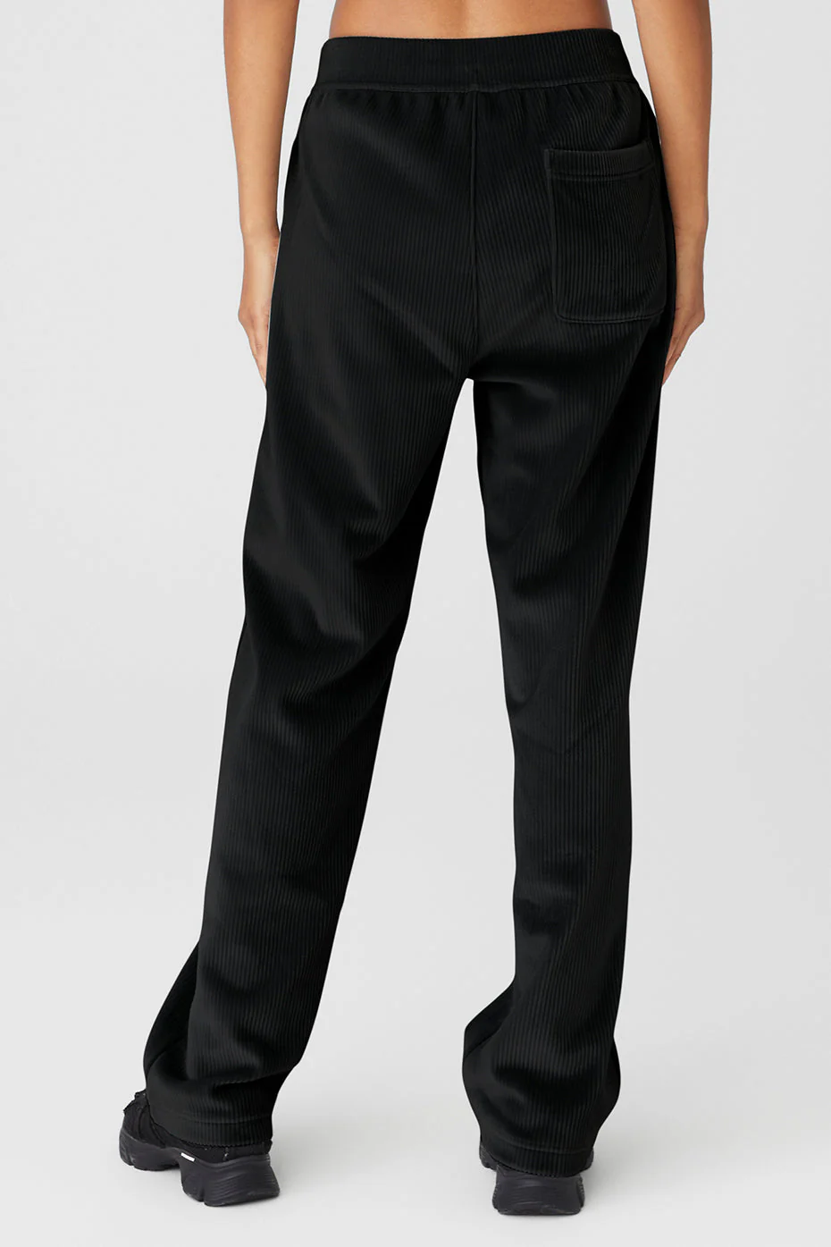 Velour Baller Pant - Black