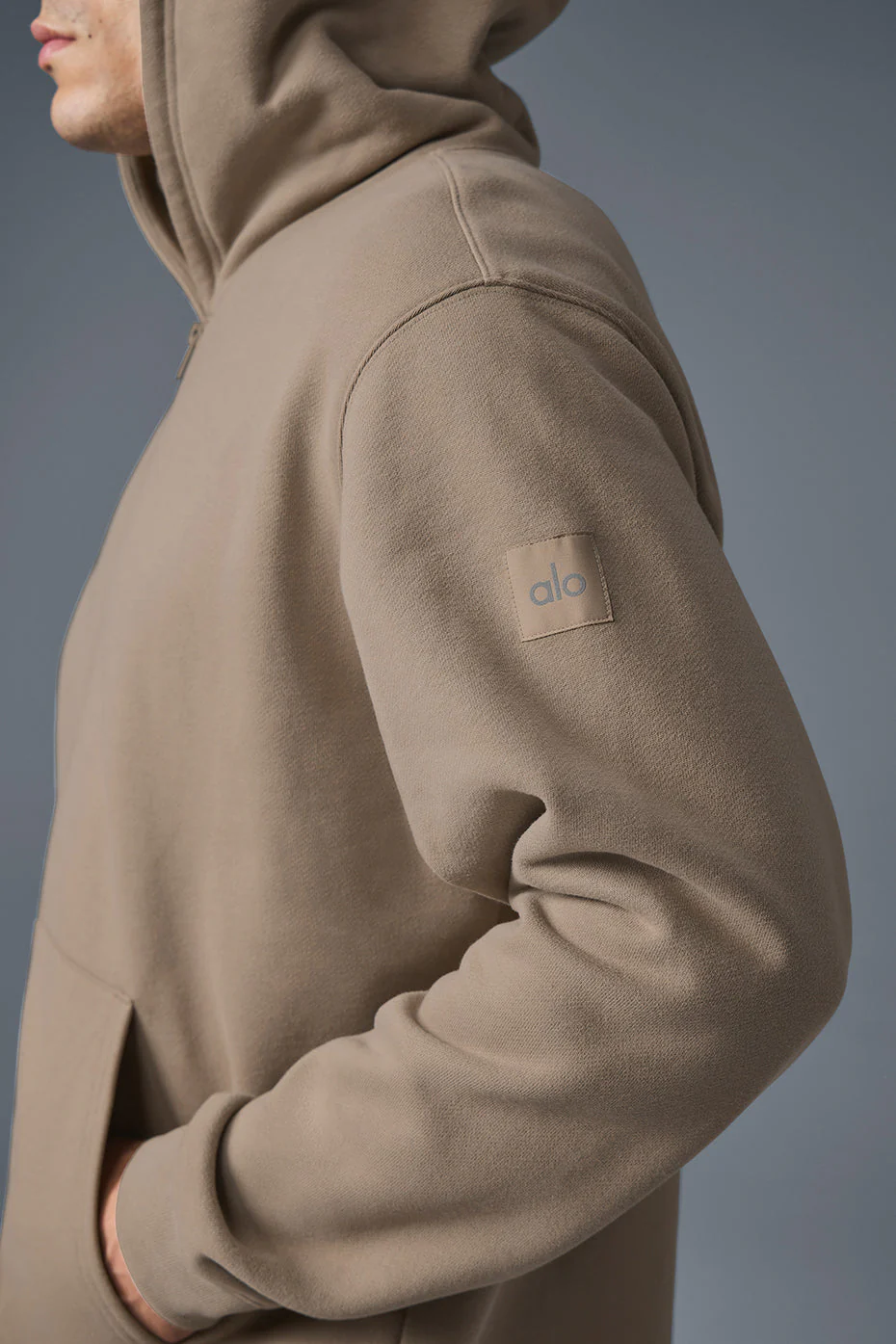 Renown Full Zip Hoodie - Gravel