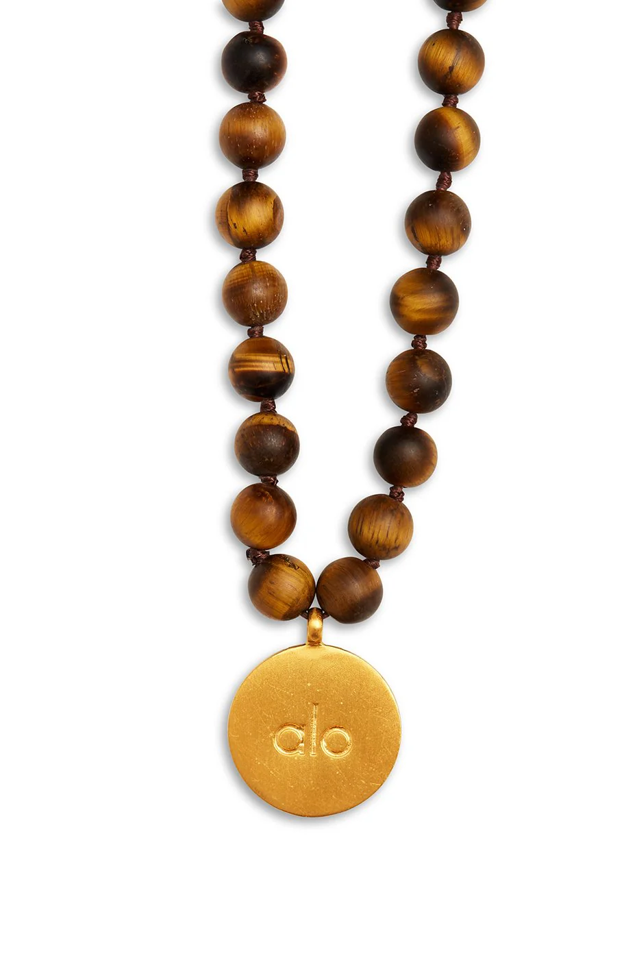 Tiger��s Eye Mala Necklace