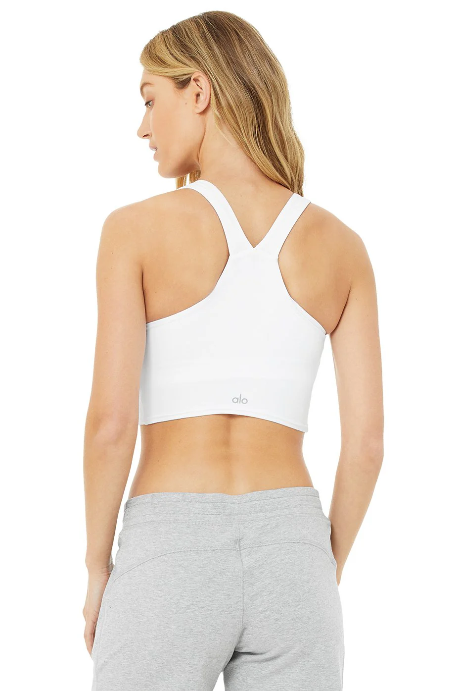 Airbrush Real Bra Tank - White