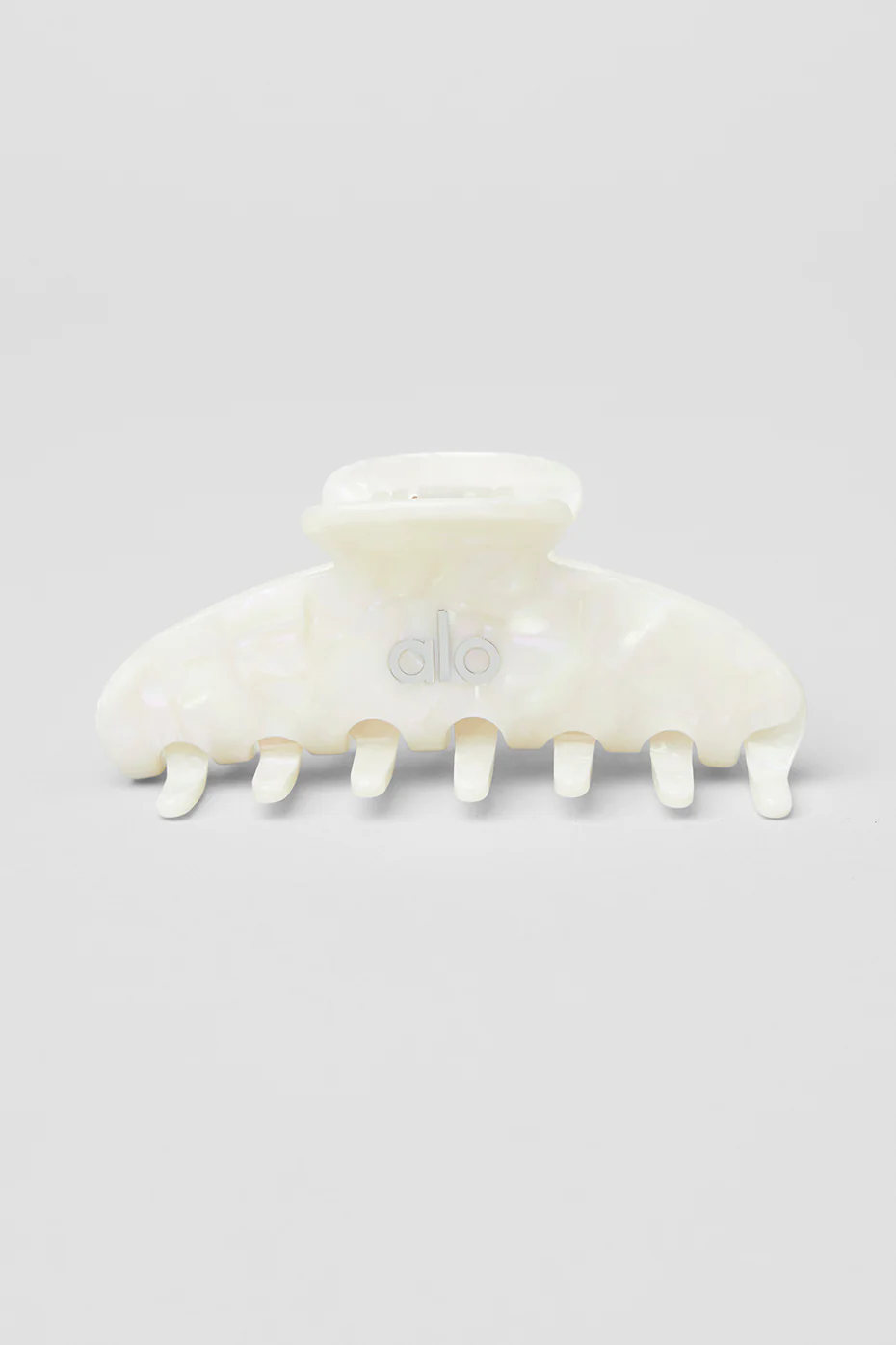 90's Claw Clip - White Pearl