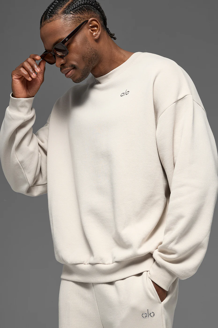 Accolade Crew Neck Pullover - Bone