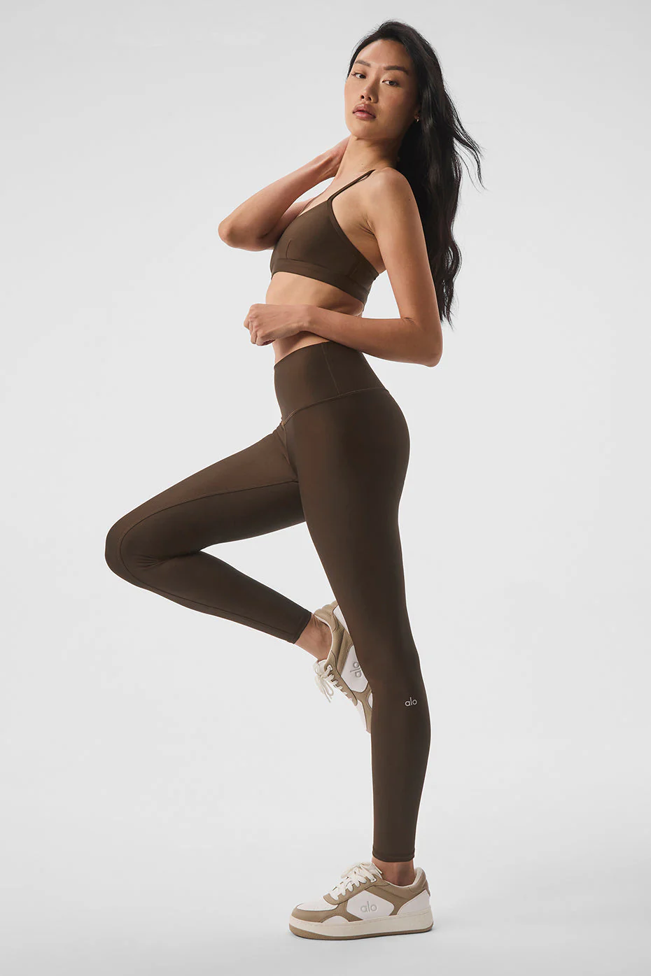 7/8 High-Waist Airlift Legging - Espresso