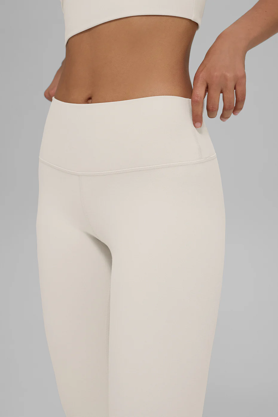 Alosoft High-Waist 7/8 Highlight Legging - Bone