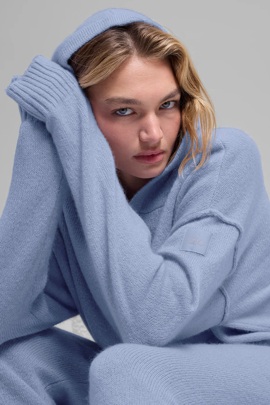 Wool?Cashmere New Class Hoodie - Winter Frost