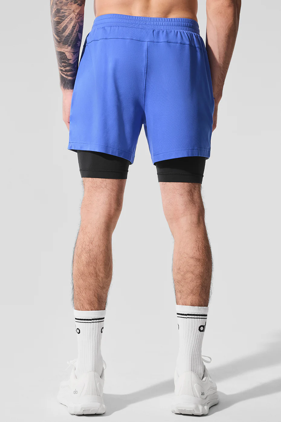 Conquer React 2-In-1 Performance Short - Marathon Blue/Black